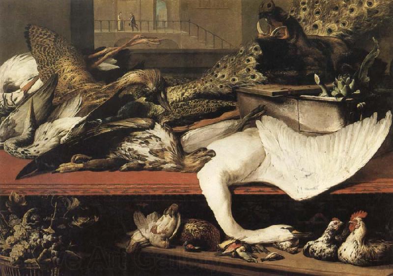 Frans Snyders Still life with Poultry and Venison Norge oil painting art